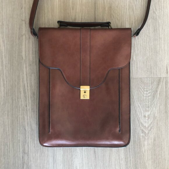 Urban Outfitters | Kimchi Blue | Brown Messenger Bag - Picture 1 of 15